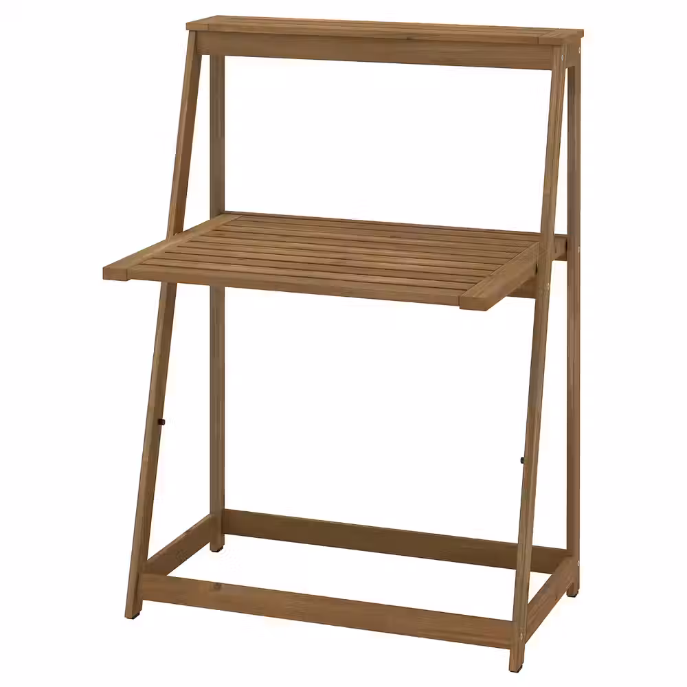 DJUPÖN Складной стол - коричневый - фото 1