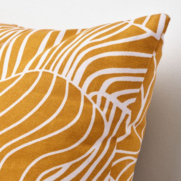 Подушка, темно-желтый/белый 30x58 см IKEA SVAMPMAL СВАМПМАЛ 205.070.98 - схема-чертеж с размерами