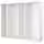 PAX 4 каркаса гардеробов - белый 300x58x201 см