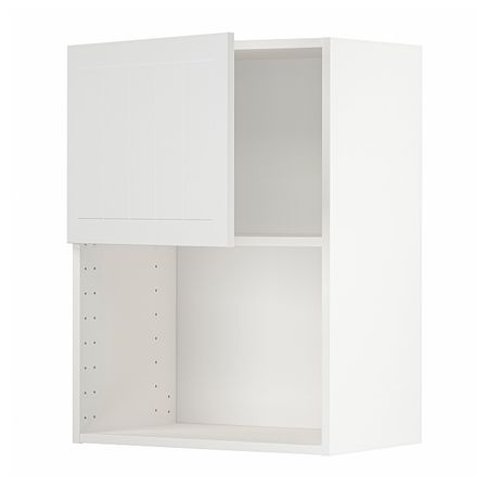 Навесной шкаф для СВЧ-печи, белый/Стенсунд белый 60x80 см IKEA METOD МЕТОД 394.097.57