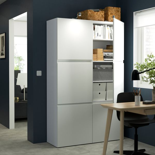 Дверь, белый 60x64 см IKEA VÄSTERVIKEN ВЭСТЕРВИКЕН 204.957.12 - схема-чертеж с размерами