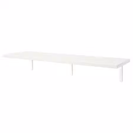 BERGSHULT / TOMTHULT Полка с консолью - белый 120x30 см