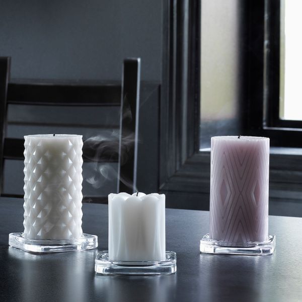 Неароматическая свеча формовая, светло-сиреневый 14 см IKEA VENTILERA ВЕНТИЛЕРА 904.881.81 - фото 2