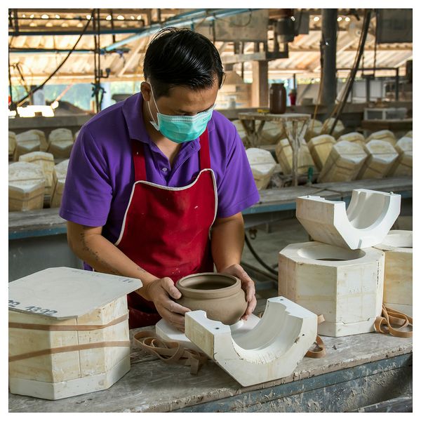 Миска, коричневый, керамика, 16 см IKEA MÄVINN 005.878.35 - фото 6