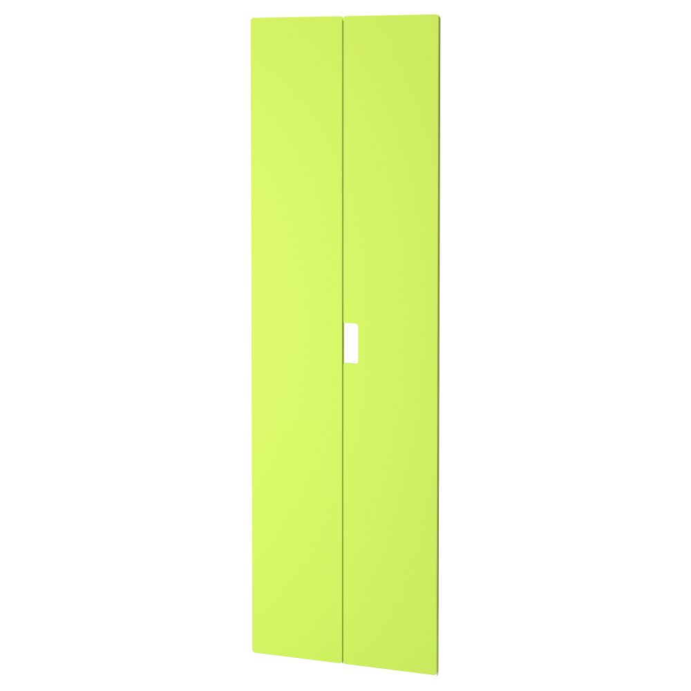 Дверь СТУВА МОЛАД, зеленый (60x192 см) - схема-чертеж с размерами