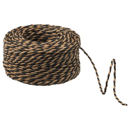 Веревка, черный, бежевый, 40 м IKEA ГИВАНДЕ 004.139.82