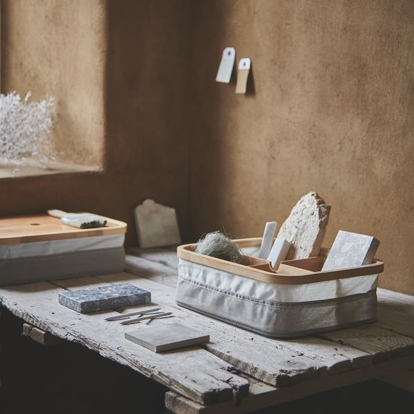 Ящик с отделениями 25x35x10 см IKEA RABBLA РАБЛА 703.743.26 - фото 4