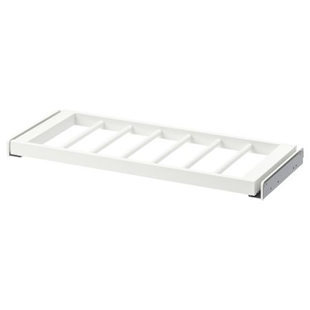 Выдвижная вешалка для брюк, белый 75x35 см IKEA KOMPLEMENT КОМПЛИМЕНТ 804.465.54