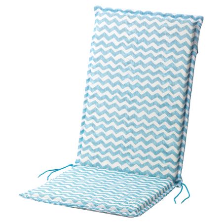 Подушка на садовую мебель НЭСТОН, голубой (116x47 см)