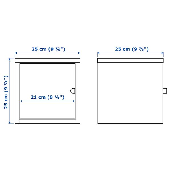 Шкаф, металлический/белый 25x25 см IKEA LIXHULT ЛИКСГУЛЬТ 903.850.98 - фото 5