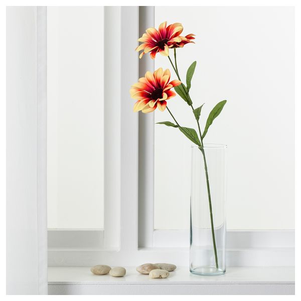 Цветок искусственный СМИККА, Африканская ромашка, желтый (53 см) - фото 2