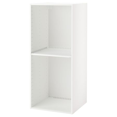 Каркас высокого шкафа для/духов/холод, белый 60x60x140 см IKEA METOD МЕТОД 903.854.75