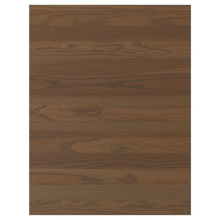 STENSTA Накладная панель - темно-коричневый ясеневый шпон 62x80 см