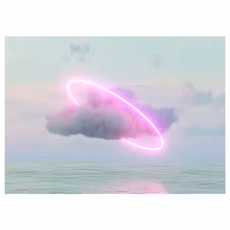 PJÄTTERYD Картина - Вокруг облака 70x50 см