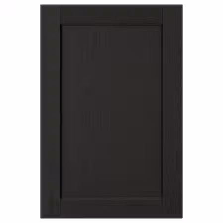 LERHYTTAN Дверь - черная морилка 40x60 см