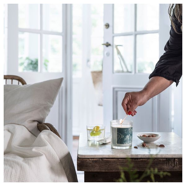 Ароматическая свеча в стакане IKEA BUKETTAPEL 005.524.16 - фото 3