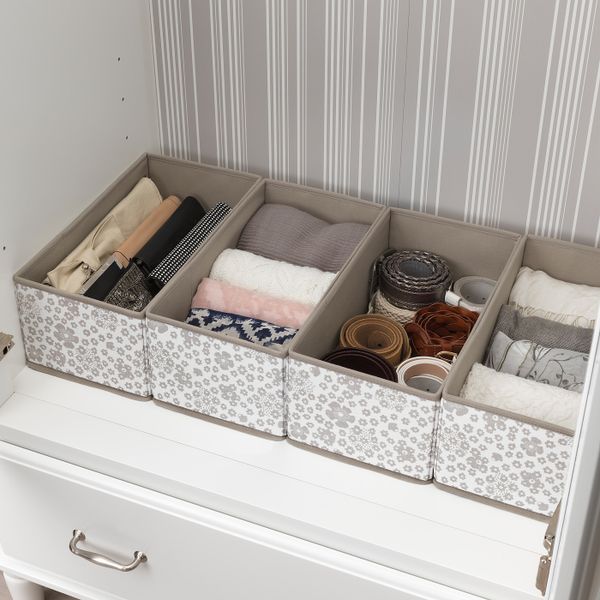 Коробка, бежевый 20x37x15 см IKEA STORSTABBE СТОРСТАББЕ 904.103.52 - фото 4