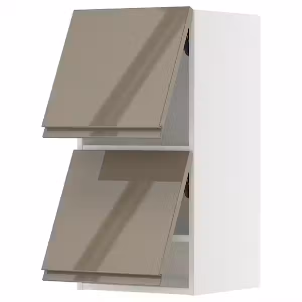 METOD Навесной шкаф/2 дверцы, горизонтал - фото 1