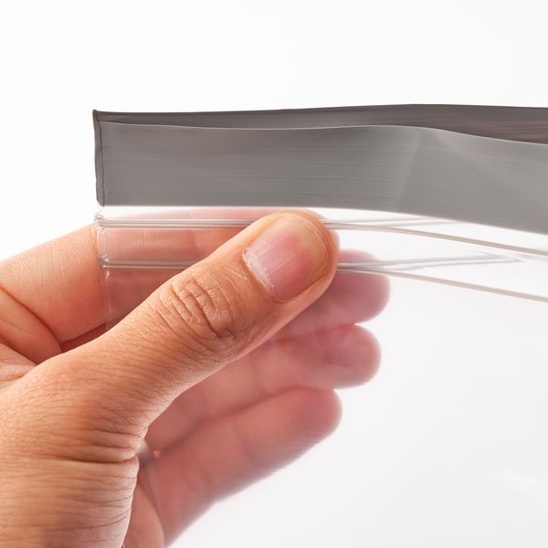 Пакет закрывающийся, серый-белый IKEA ISTAD 503.422.37 - фото 5