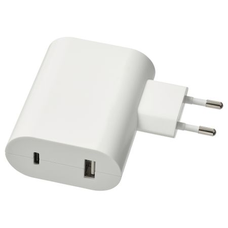 Зарядное устройство USB 23 Вт, белый IKEA ÅSKSTORM ОСКСТОРМ 504.583.17