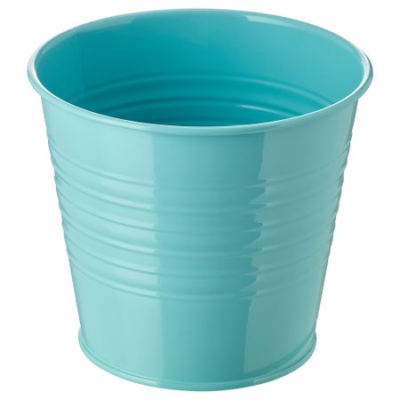 Кашпо СОККЕР, д/дома/улицы, бирюзовый