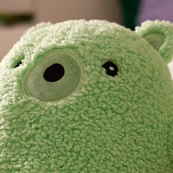 GREJSIMOJS ГРЕЙСИМОЙС Мягкая игрушка - медведь/зеленый 38 см - фото 2