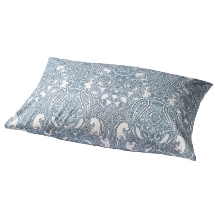 Наволочка, белый, синий 50x70 см IKEA JÄTTEVALLMO ЙЭТТЕВАЛЛМО 204.342.62