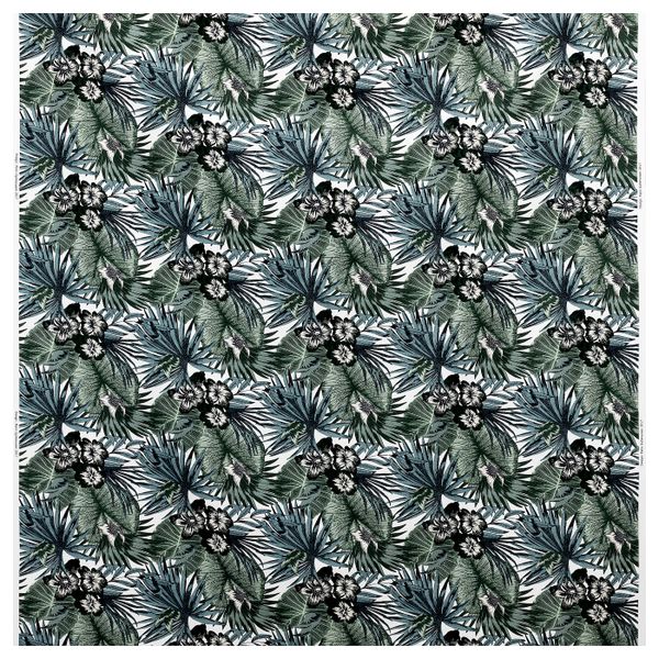 Ткань, белый, зеленый 150 см IKEA TORGERD ТОРГЕРД 604.206.06 - фото 1