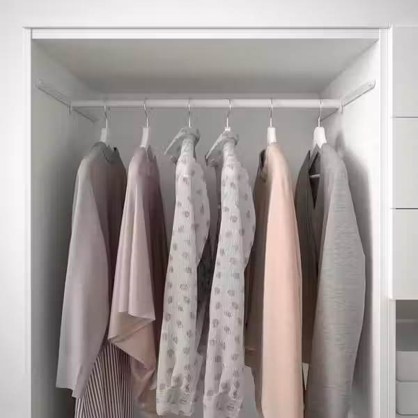 PLATSA Гардероб/4 двери+3 ящика - схема-чертеж с размерами