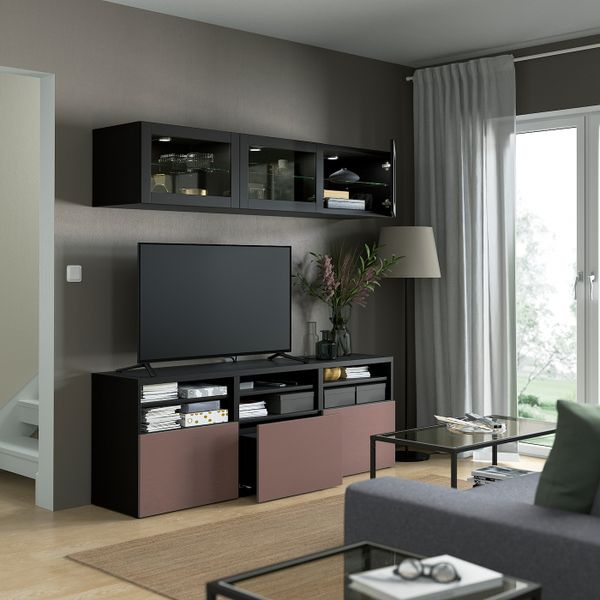 Дверь, фронтальная панель ящика, коричневый 60x38 см IKEA HJORTVIKEN ХЁРТВИКЕН 304.909.74 - фото 4