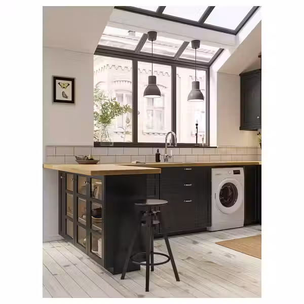 SÄLJAN Столешница - под дуб/ламинат 186x3.8 см - фото 9