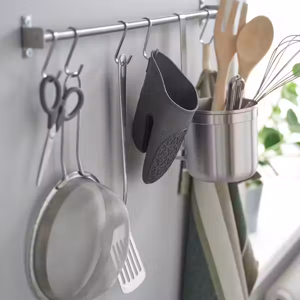 SANDVIVA Варежка-прихватка - силикон/темно-серый - фото 4