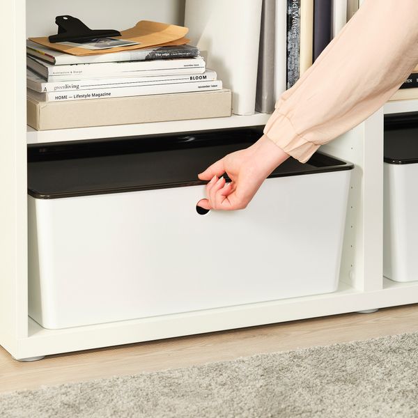 Крышка, черный, 37x54 см IKEA KUGGIS КУГГИС 905.685.16 - фото 4