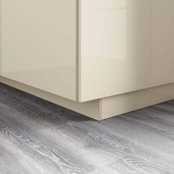 Цоколь, глянцевый светло-бежевый, 220x8 см IKEA VOXTORP ВОКСТОРП 703.211.68 - фото 4