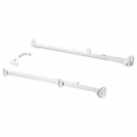 HJÄLPA Направляющие для корзин - белый 55 см