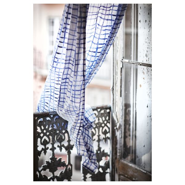 Гардины, 1 пара ТЭНКВЭРД (145x300 см) - схема-чертеж с размерами