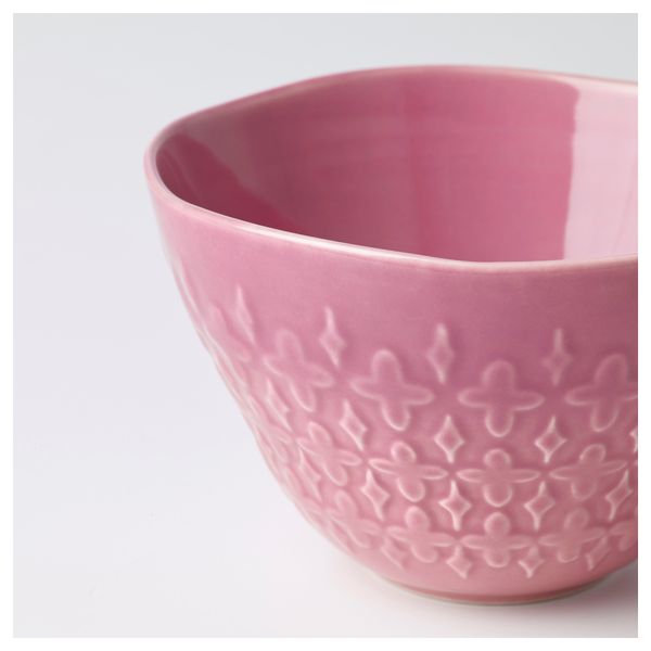 Миска СОММАР 2017, розовый (13 см) - схема-чертеж с размерами