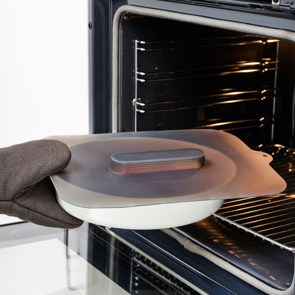 Крышка, силикон 36x26 см IKEA KLOCKREN КЛОКРЕН 804.377.24 - фото 3