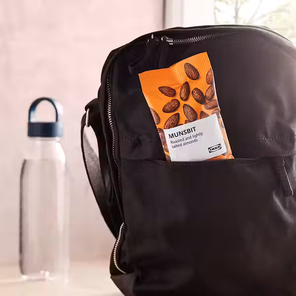 MUNSBIT Орехи миндаля обжаренные - слегка подсоленный 60 гр - схема-чертеж с размерами