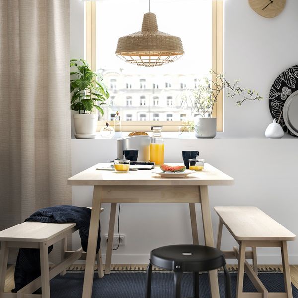 Стол, береза 125x74 см IKEA NORRÅKER НОРРОКЕР 104.289.83 - фото 2