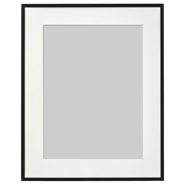 Рама, черный 40x50 см IKEA LOMVIKEN ЛОМВИКЕН 603.817.23 - фото 1