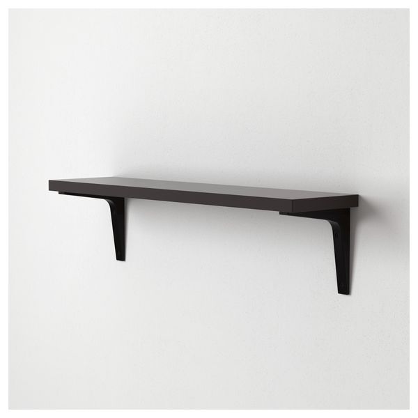 Консоль ЭКБИ СТЁДИС, черный (17x17 см) - схема-чертеж с размерами