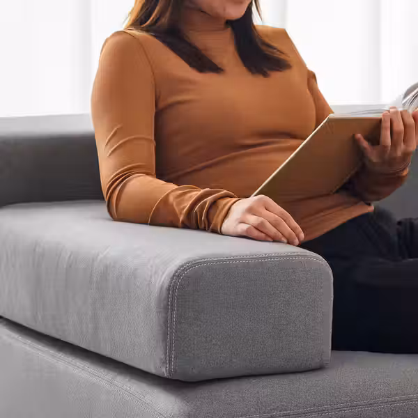 JÄTTEBO Подушка-подголовник - Tonerud серый - фото 3