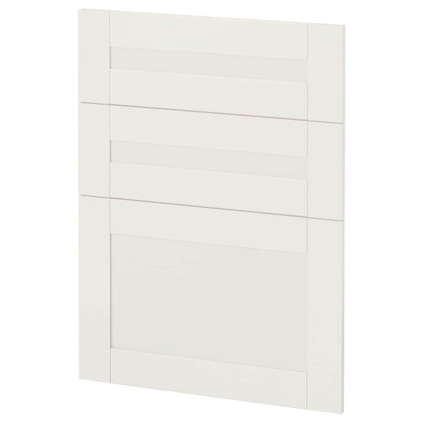 3 фасада для посудомоечной машины, Сэведаль белый 60 см IKEA METOD МЕТОД 594.498.99 - фото 1