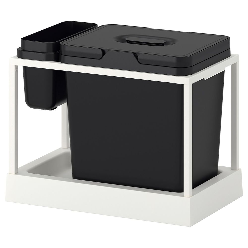 Контейнеры для/мусора,в кухонный шкаф, 26 см 20 л IKEA ВАРЬЕРА / УТРУСТА 092.827.93 - схема-чертеж с размерами