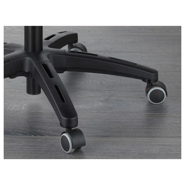 Рабочий стул ВОЛЬМАР, Уннеред Уннеред серый - схема-чертеж с размерами