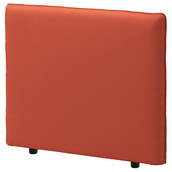 Чехол на спинку ВАЛЛЕНТУНА, Оррста оранжевый (100x80 см) - схема-чертеж с размерами