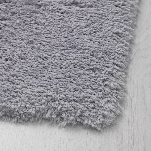 Коврик для ванной, серый 65x100 см IKEA ALMTJÄRN АЛЬМТЬЕРН 504.653.94 - фото 2