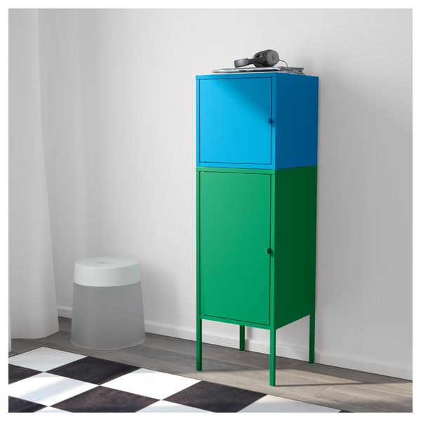 Комбинация для хранения ЛИКСГУЛЬТ, зеленый, синий (35x117 см) - фото 4