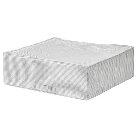Сумка для хранения, белый, серый 55x51x18 см IKEA STUK СТУК 103.642.74